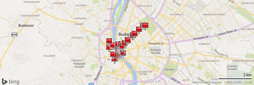 Fotoorte in Budapest